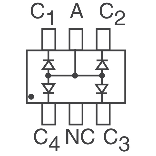 MMBD4448HAQW-7-F Diodes Incorporated  Diodes - Rectifiers - Arrays